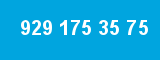 929 175 35 75 929 175 35 75